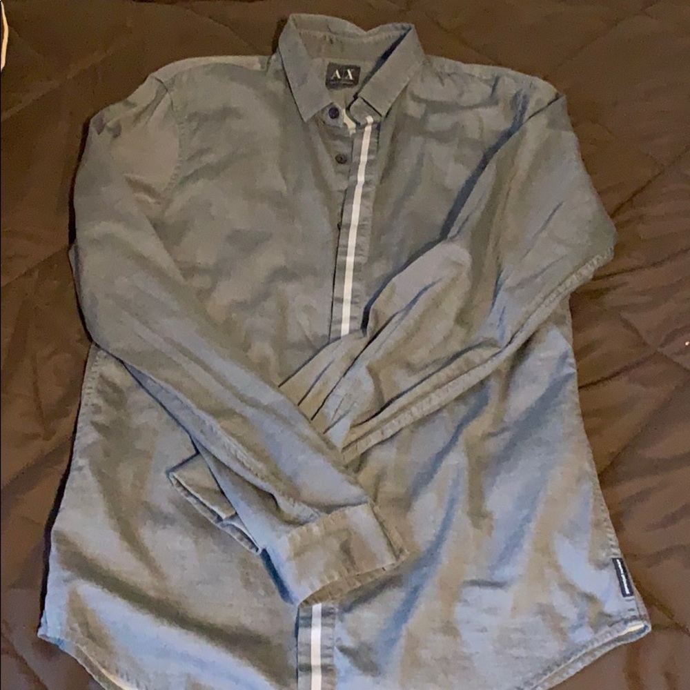 Armani exchange button down shirt 👔